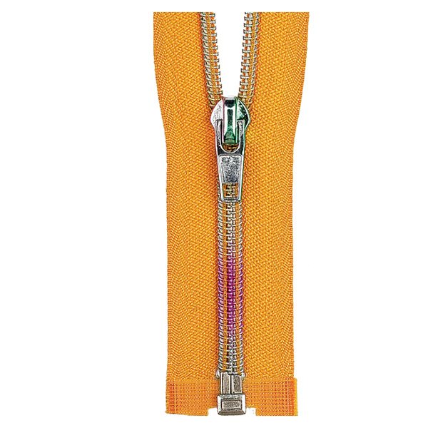 Nylon Coil Zipper — Separating · Rainbow-Teeth