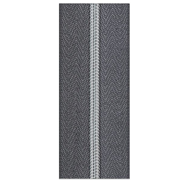 Nylon Coil Zipper — Silver-Teeth – Nylon Zippers supplied by Liberty Port from Ningbo, China