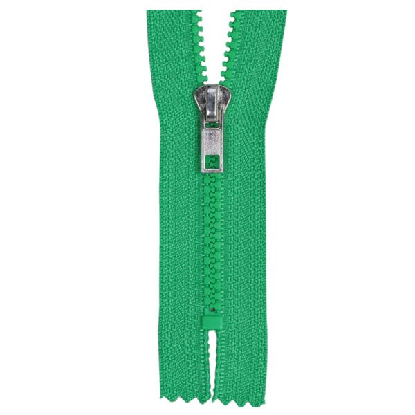 Plastic Moulded Zipper — Closed-End · Auto-Lock