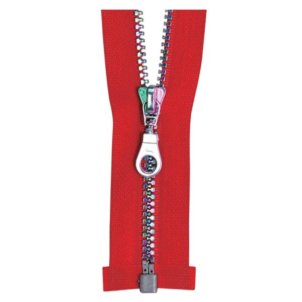 Plastic Moulded Zipper — Separating