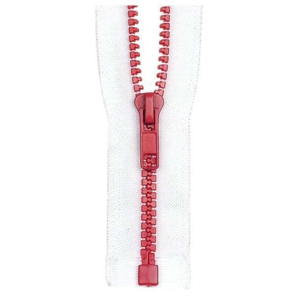 Plastic Moulded Zipper — Separating · Auto-Lock