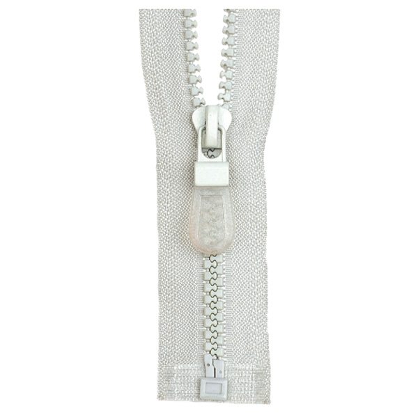 Plastic Moulded Zipper — Separating · Auto-Lock