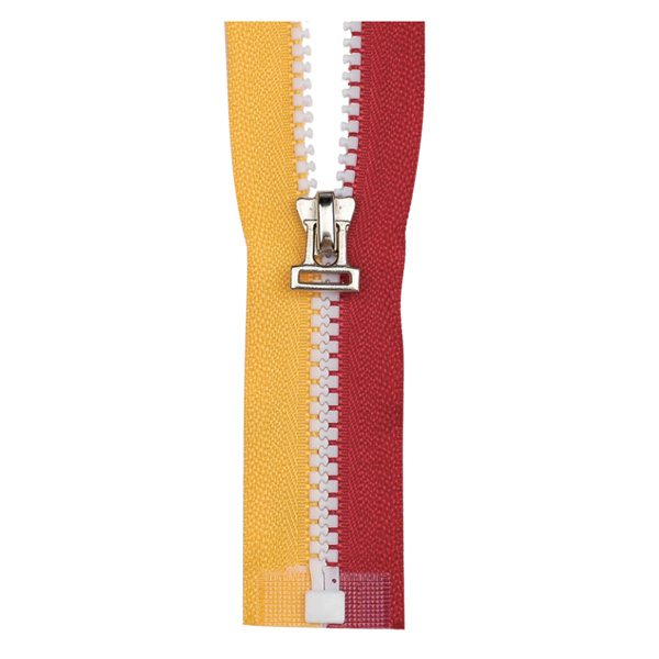 Plastic Moulded Zipper — Separating · Auto-Lock
