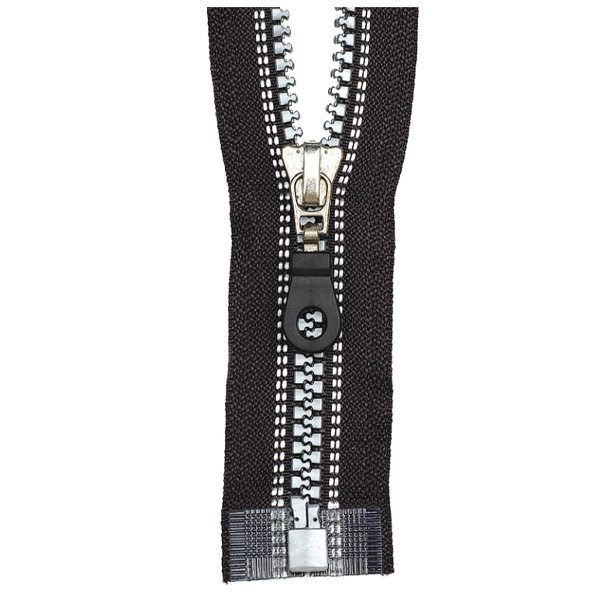 Plastic Moulded Zipper — Separating · Auto-Lock