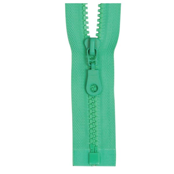 Plastic Moulded Zipper — Separating · Auto-Lock