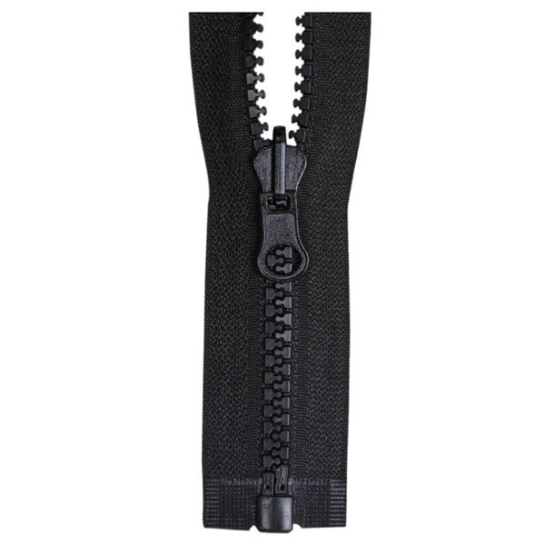 Plastic Moulded Zipper — Separating