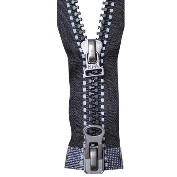 Plastic Moulded Zipper — #8 Plastic TIW T/S – Plastic Zippers supplied by Liberty Port from Ningbo, China