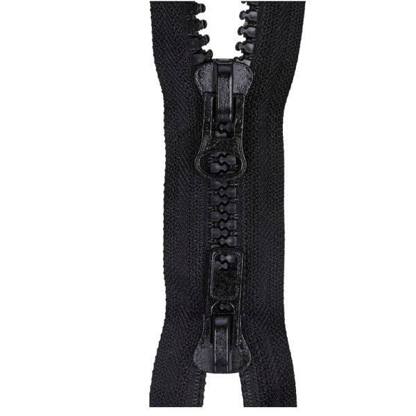 Plastic Moulded Zipper — #8 Plastic TIW T/S – Plastic Zippers supplied by Liberty Port from Ningbo, China