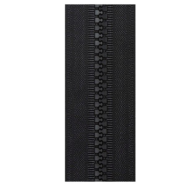 Plastic Moulded Zipper — Long-Chain – Plastic Zippers supplied by Liberty Port from Ningbo, China