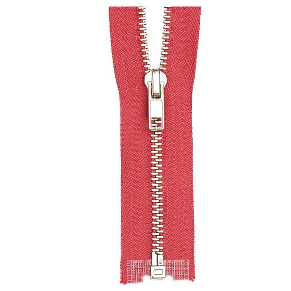 Metal Zipper — Separating