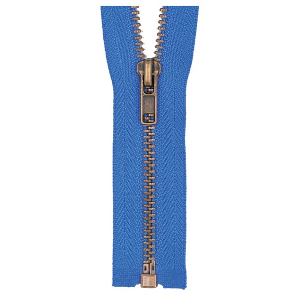 Metal Zipper — Separating