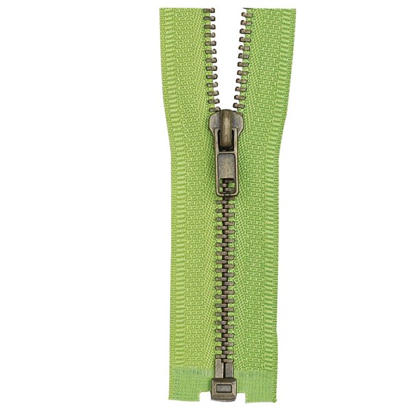 Metal Zipper — Separating