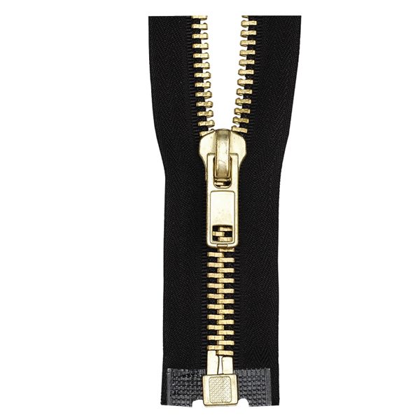 Metal Zipper — Separating