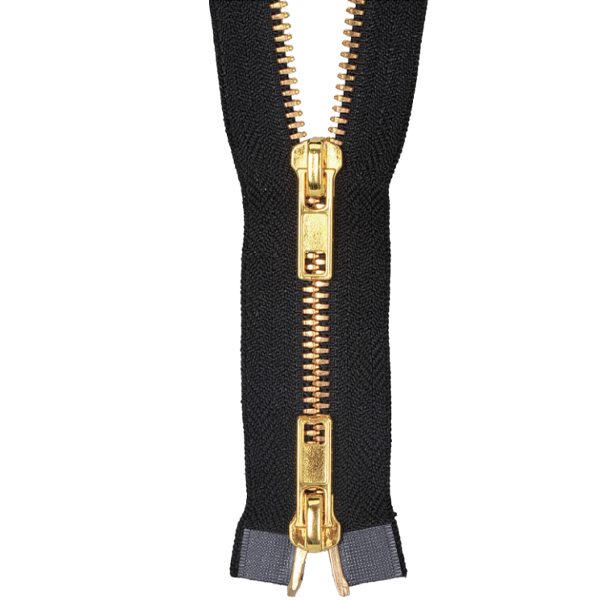 Metal Zipper — Two-Way · Separating