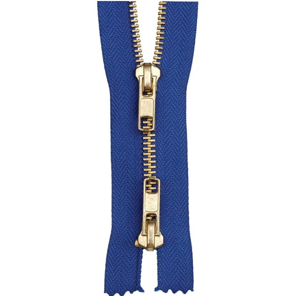 Metal Zipper — Two-Way · Separating
