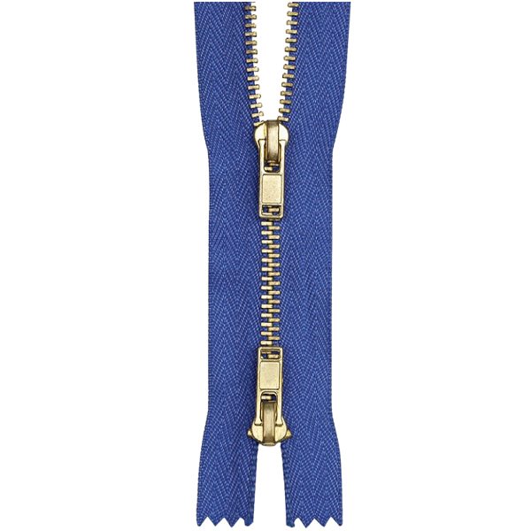 Metal Zipper — Two-Way · Separating – Metal Zippers supplied by Liberty Port from Ningbo, China