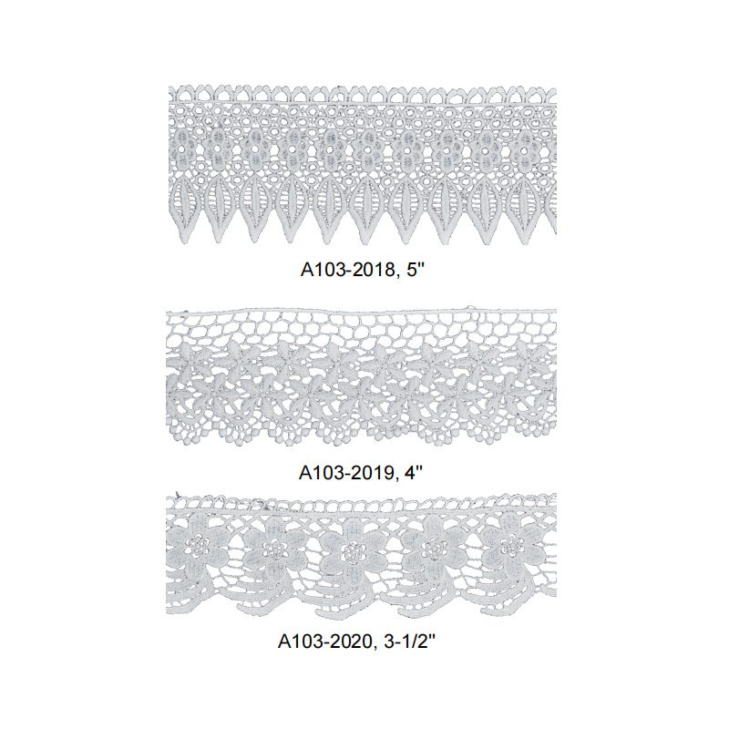 Lace A103-2018 – Lace supplied by Liberty Port from Ningbo, China
