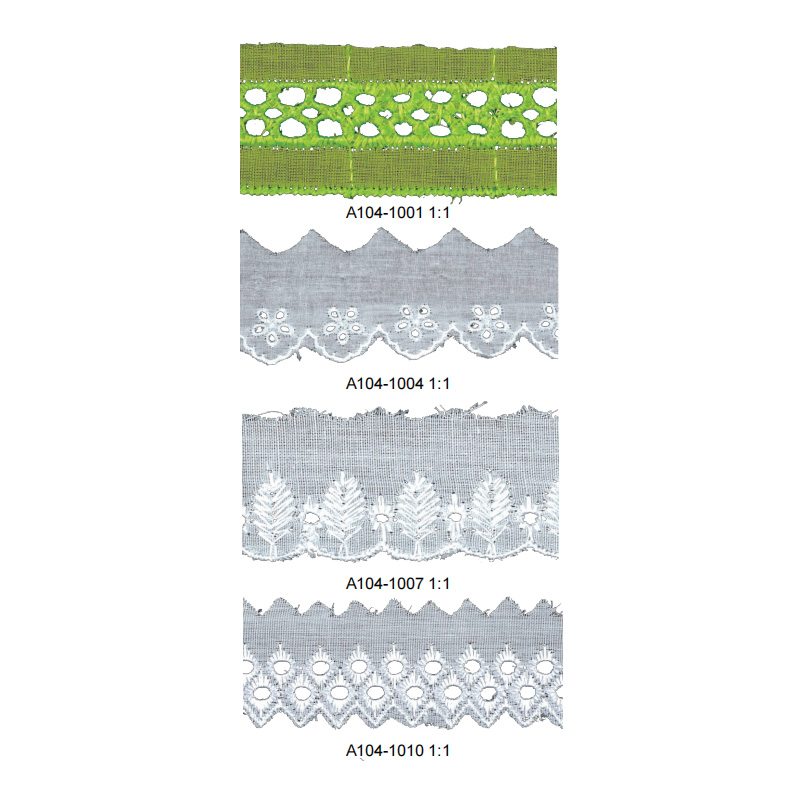 Lace A104-1001 – Lace supplied by Liberty Port from Ningbo, China