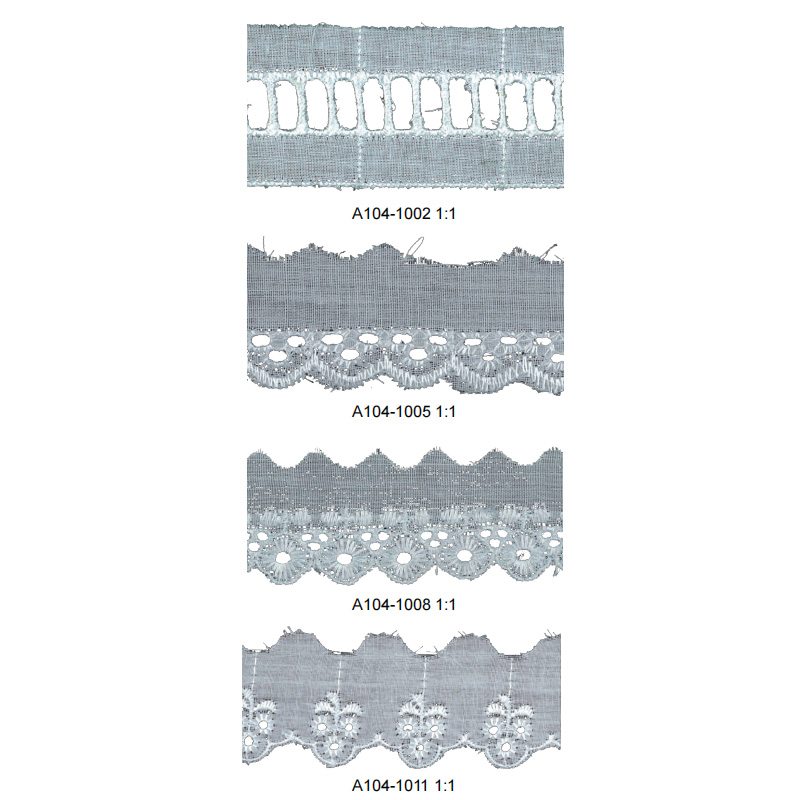 Lace A104-1002 – Lace supplied by Liberty Port from Ningbo, China