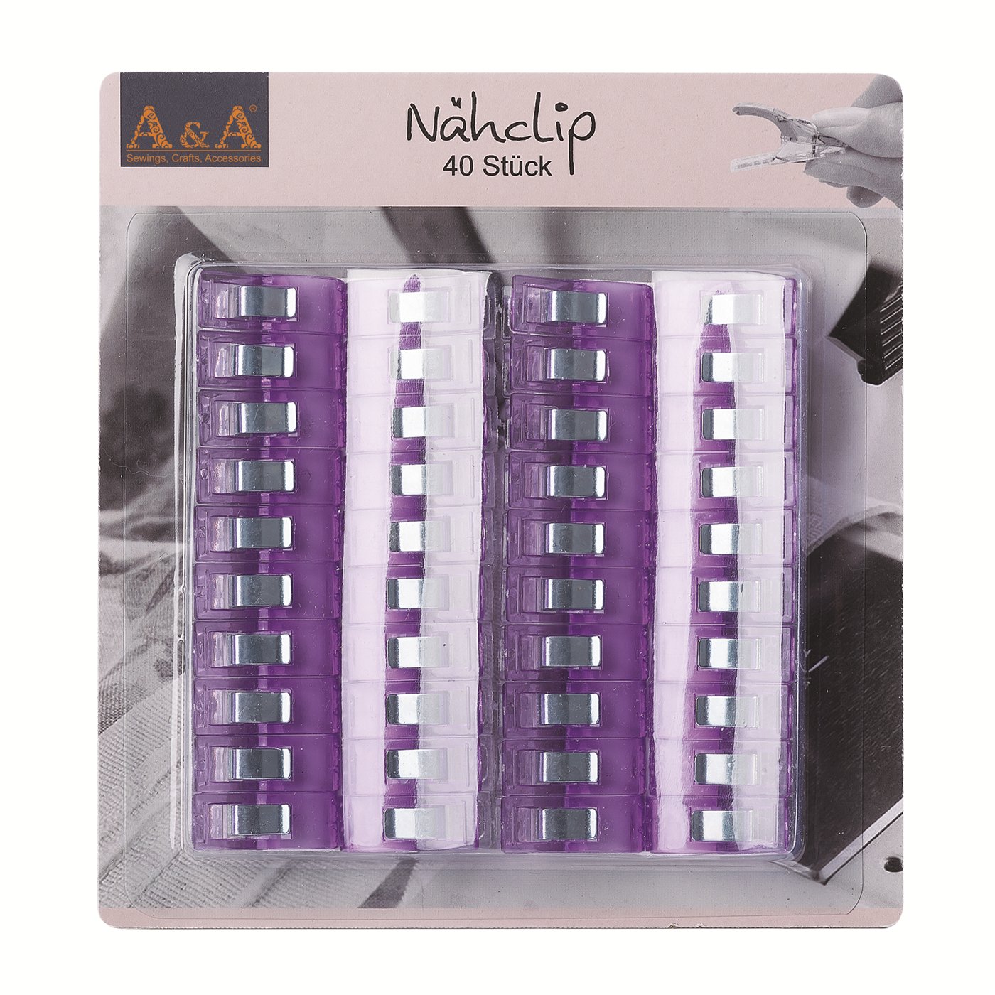 Plastic Clips A200-3202 – Sewing Notions supplied by Liberty Port from Ningbo, China