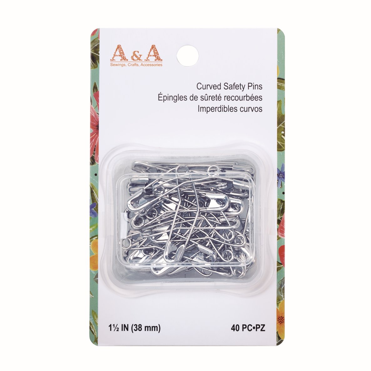Safety Pins A200-4038 – Sewing Notions supplied by Liberty Port from Ningbo, China