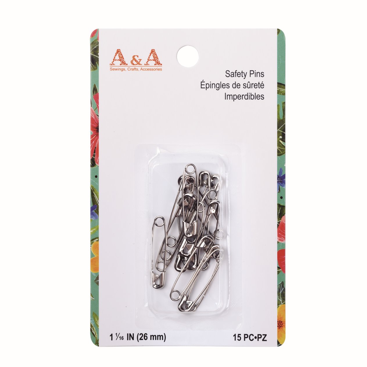 Safety Pins A200-4064 – Sewing Notions supplied by Liberty Port from Ningbo, China