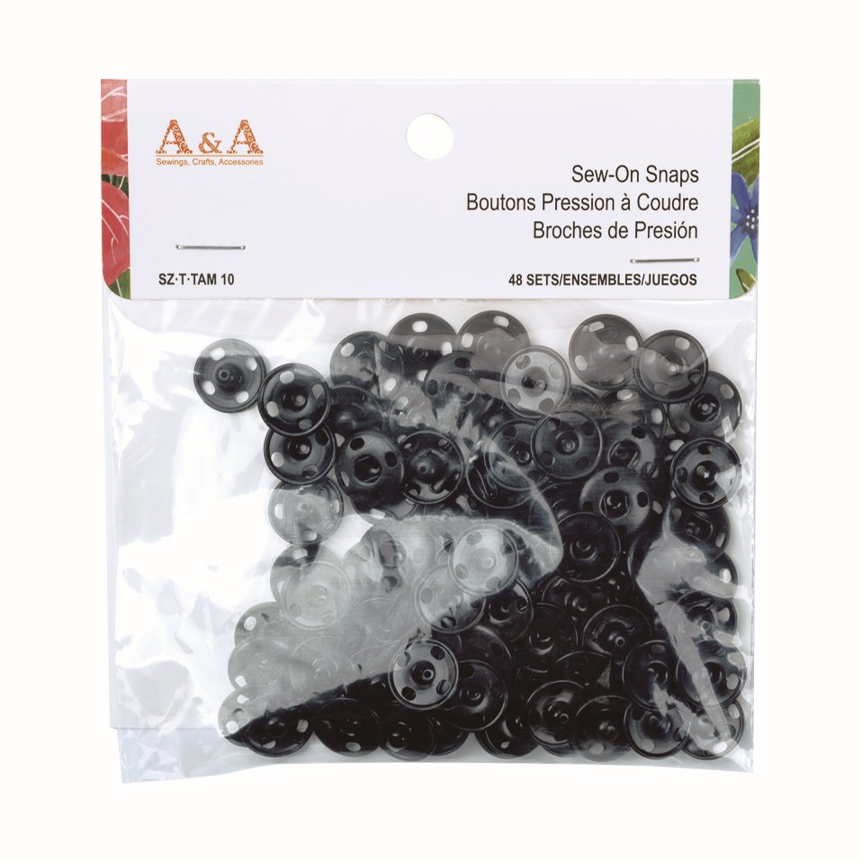 Snap Fasteners A200-4108 – Sewing Notions supplied by Liberty Port from Ningbo, China