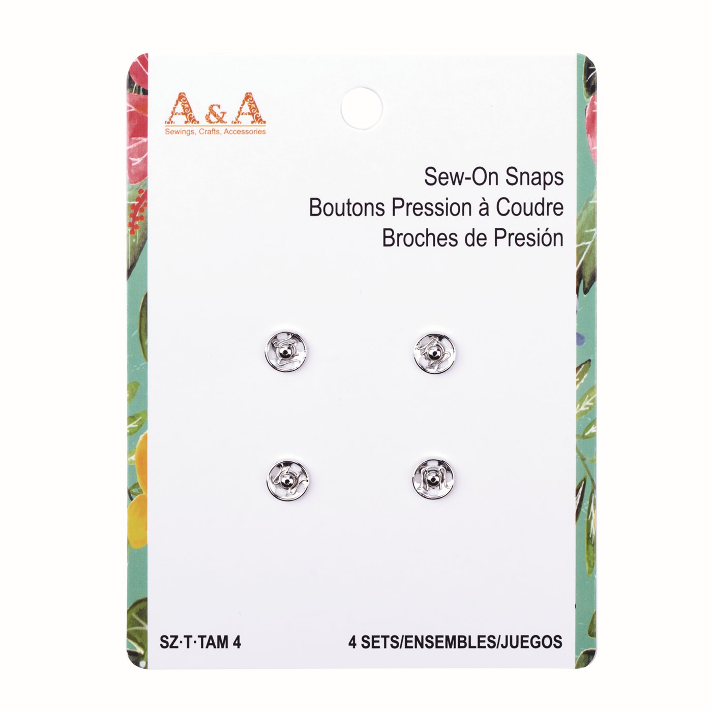 Snap Fasteners A200-4112 – Sewing Notions supplied by Liberty Port from Ningbo, China