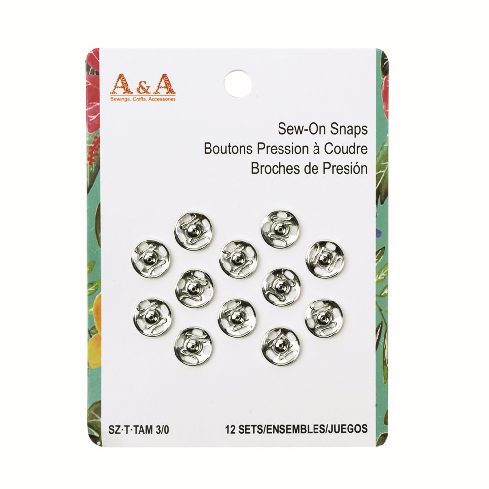Snap Fasteners A200-4119 – Sewing Notions supplied by Liberty Port from Ningbo, China