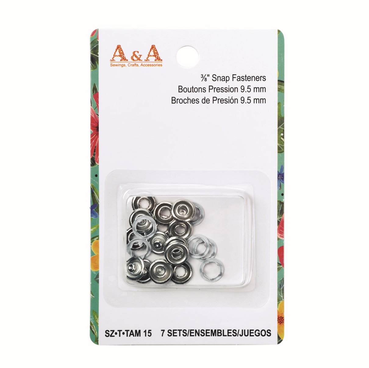 Snap Fasteners A200-4124 – Sewing Notions supplied by Liberty Port from Ningbo, China