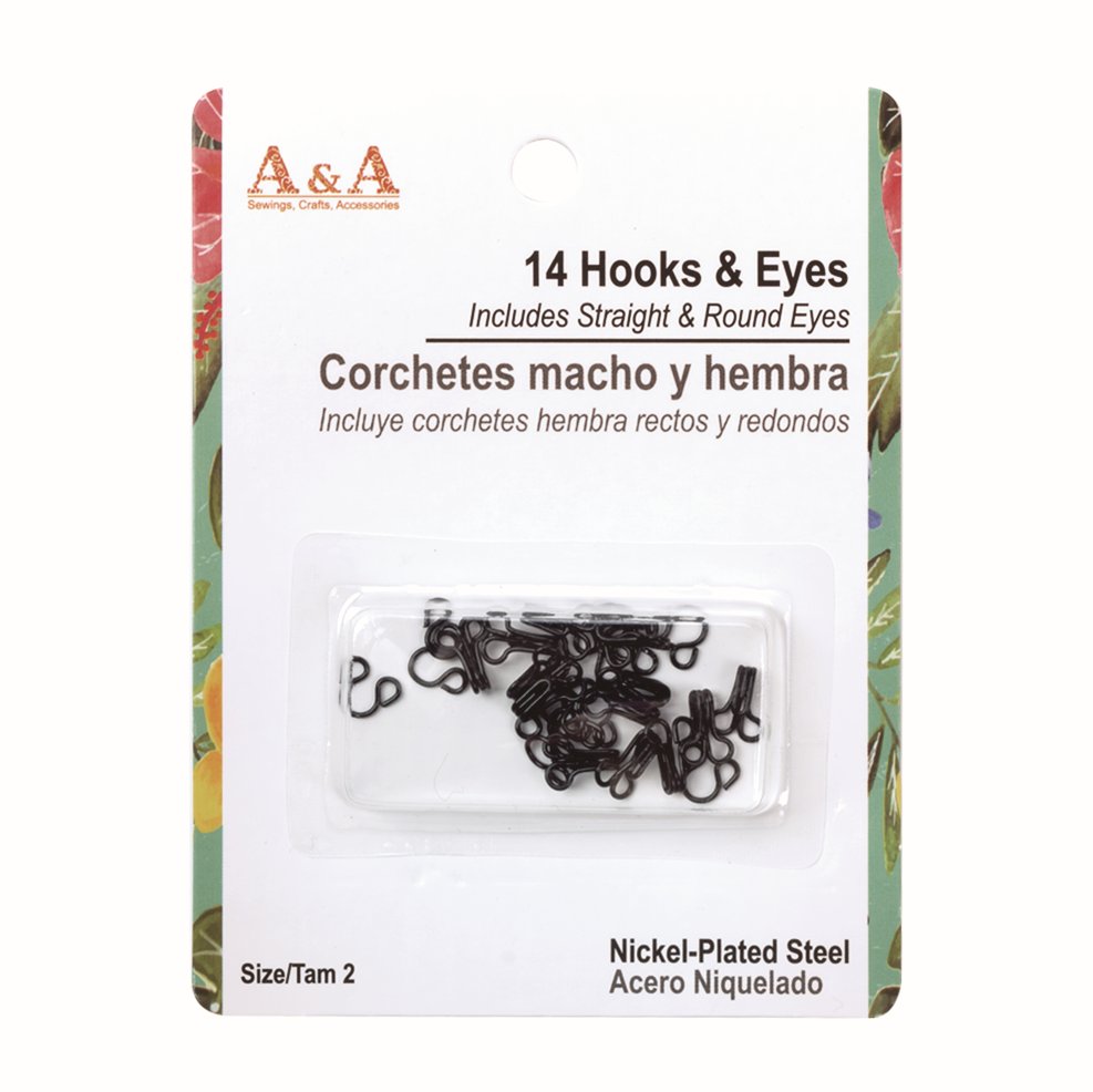 Hooks & Eyes A200-4132 – Sewing Notions supplied by Liberty Port from Ningbo, China