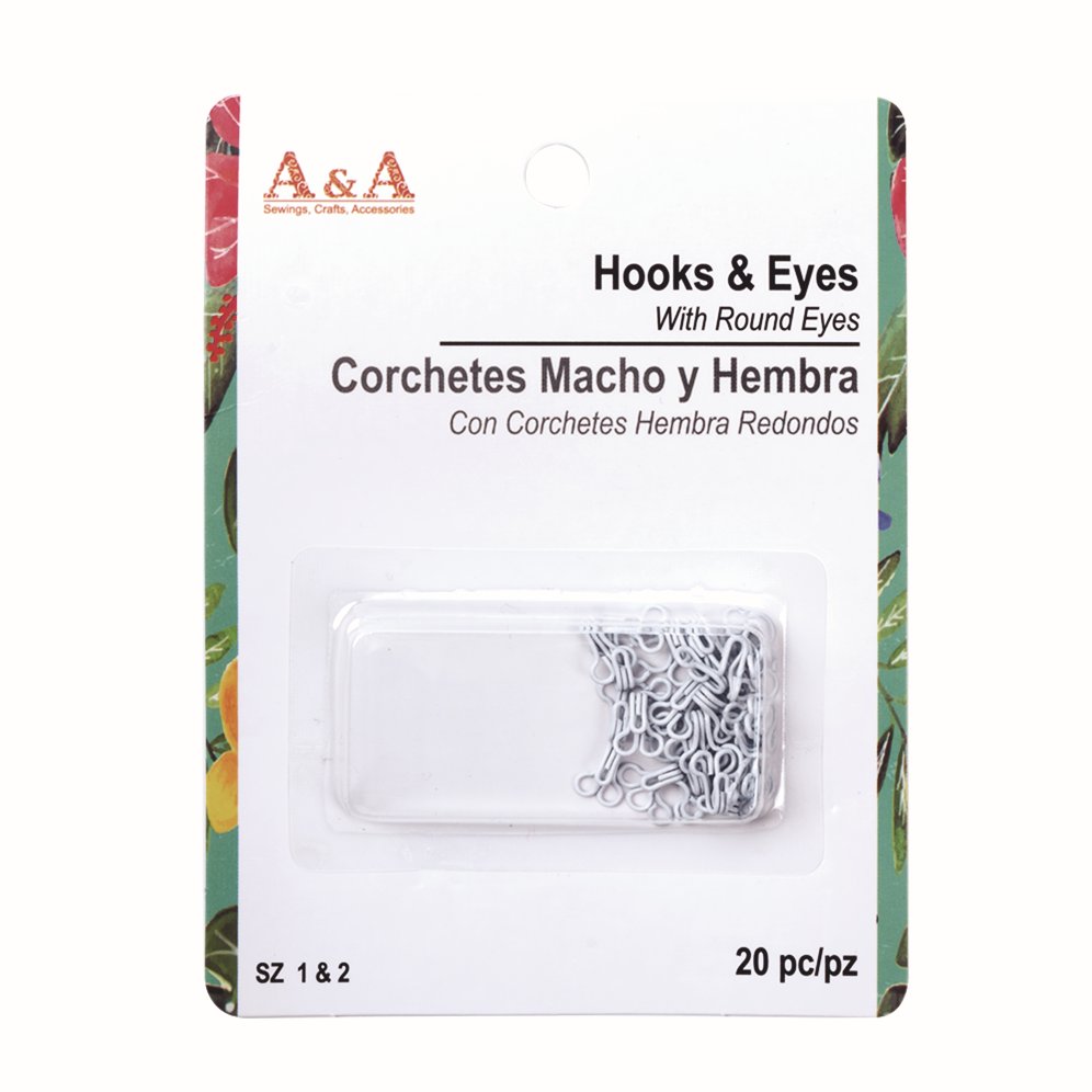 Hooks & Eyes A200-4135 – Sewing Notions supplied by Liberty Port from Ningbo, China