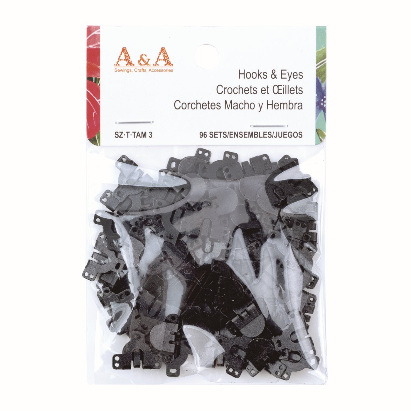 Hooks & Eyes A200-4136 – Sewing Notions supplied by Liberty Port from Ningbo, China