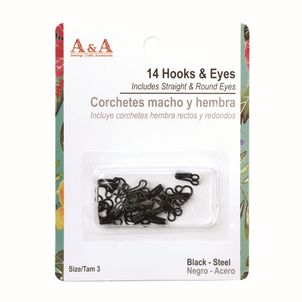 Hooks & Eyes A200-4139 – Sewing Notions supplied by Liberty Port from Ningbo, China