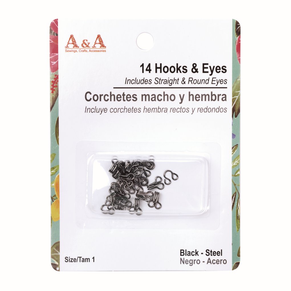 Hooks & Eyes A200-4140 – Sewing Notions supplied by Liberty Port from Ningbo, China