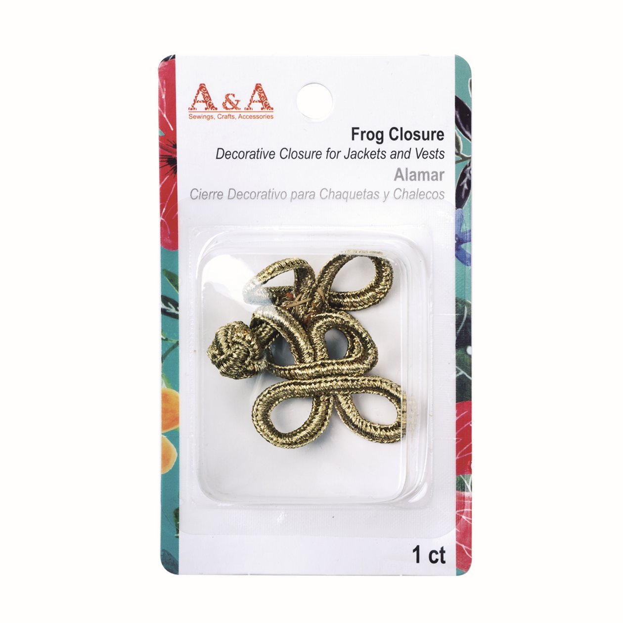 Frog Closure A200-4192 – Sewing Notions supplied by Liberty Port from Ningbo, China