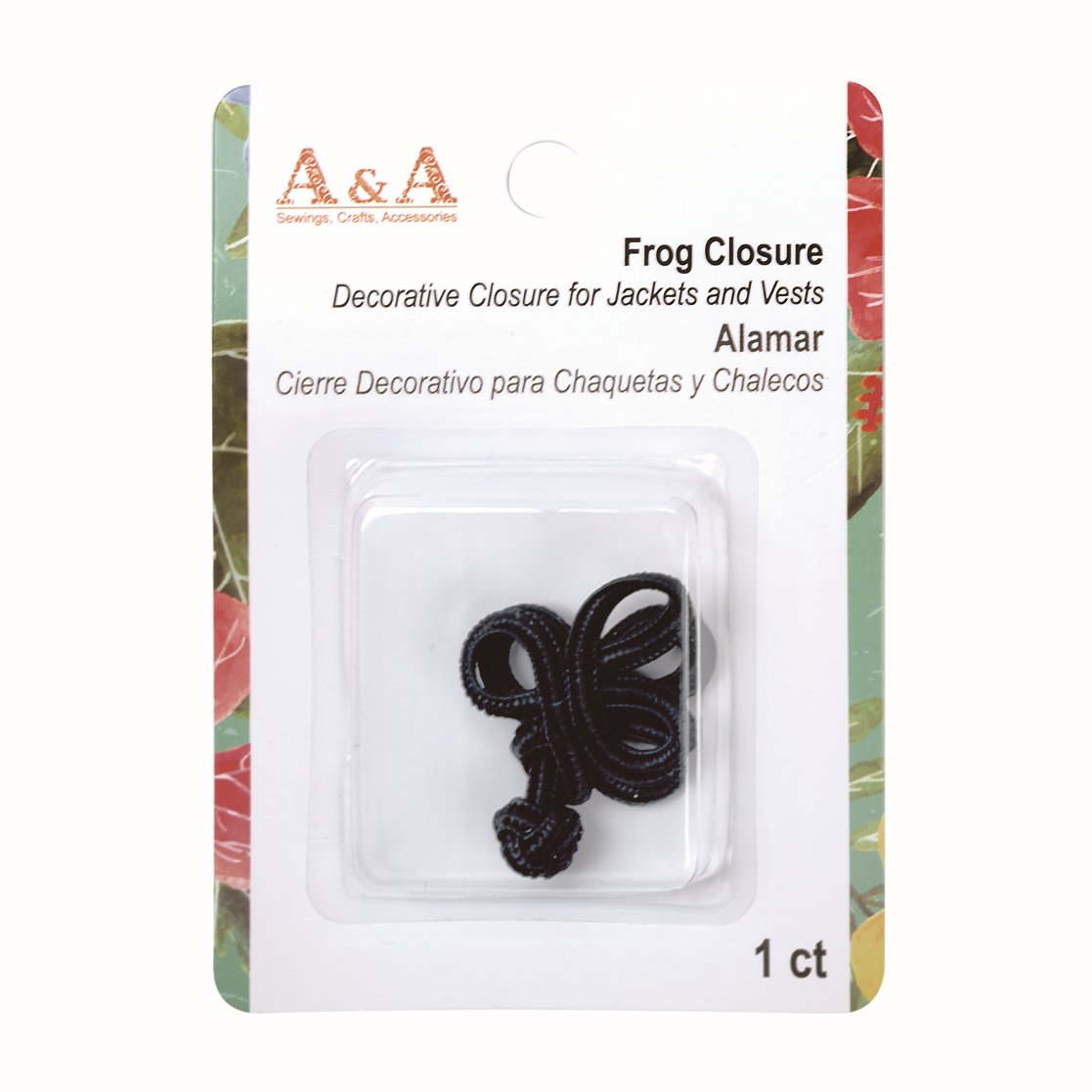 Frog Closure A200-4194 – Sewing Notions supplied by Liberty Port from Ningbo, China