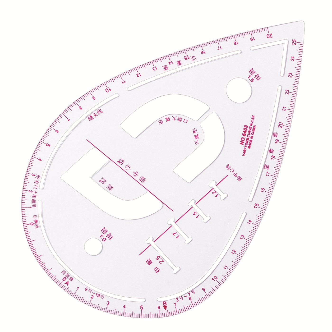 Ruler A200-6005 – Sewing Notions supplied by Liberty Port from Ningbo, China