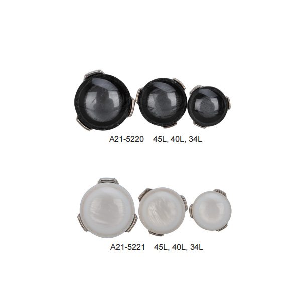 Button A21-5220 – Button supplied by Liberty Port from Ningbo, China