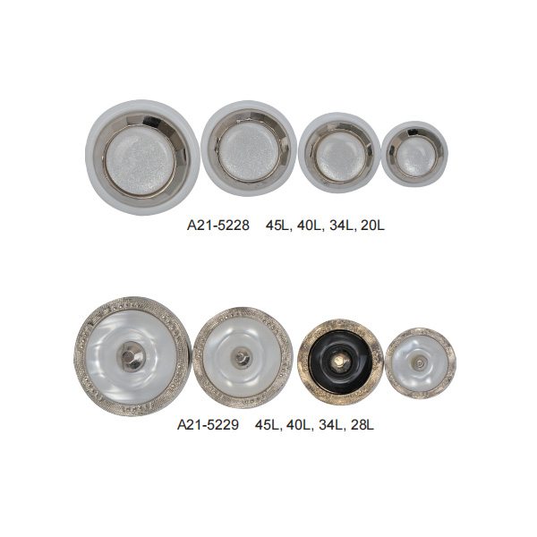 Button A21-5228 – Button supplied by Liberty Port from Ningbo, China