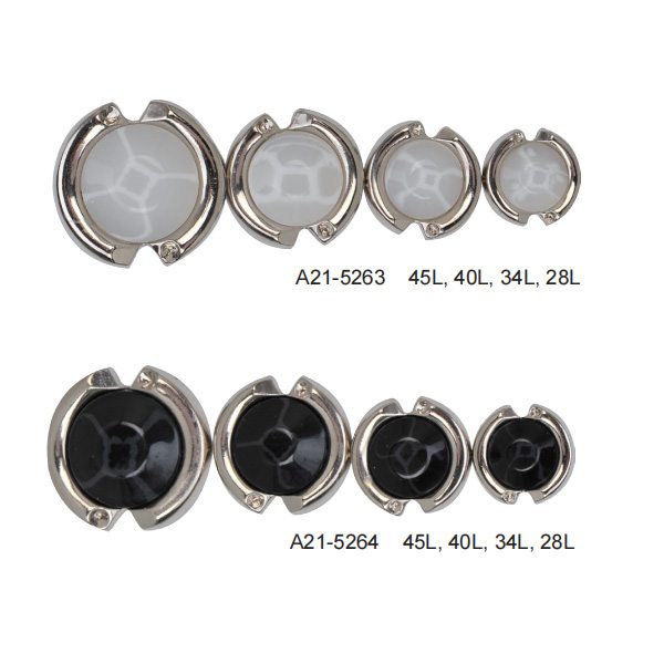 Button A21-5263 – Button supplied by Liberty Port from Ningbo, China