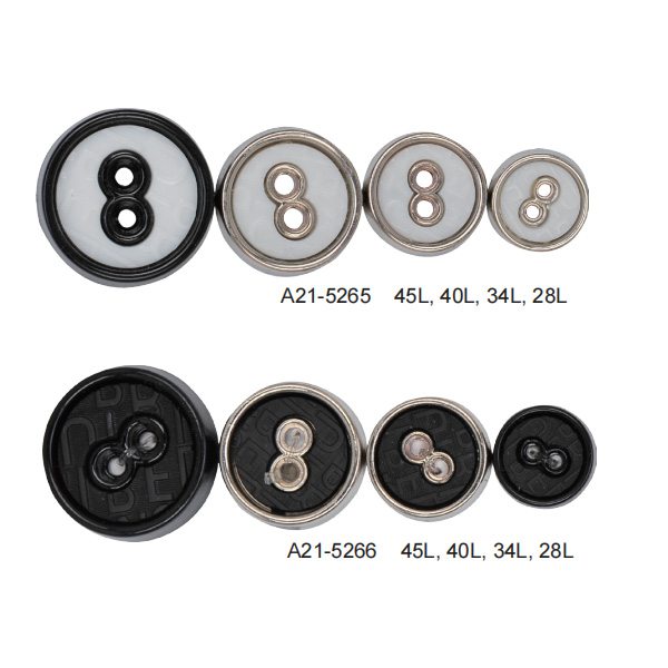 Button A21-5265 – Button supplied by Liberty Port from Ningbo, China