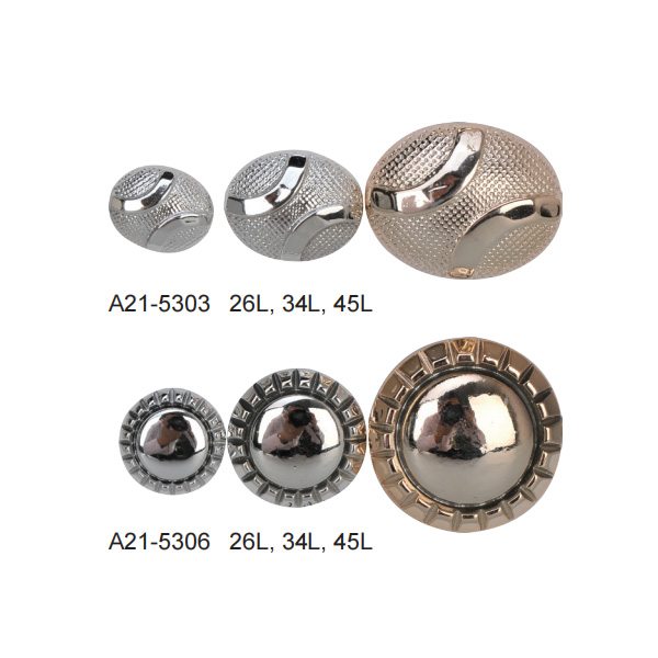 Button A21-5303 – Button supplied by Liberty Port from Ningbo, China