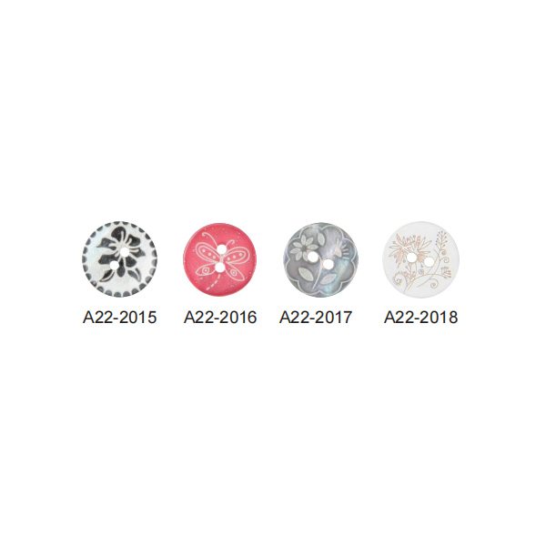 Button A22-2015 – Button supplied by Liberty Port from Ningbo, China