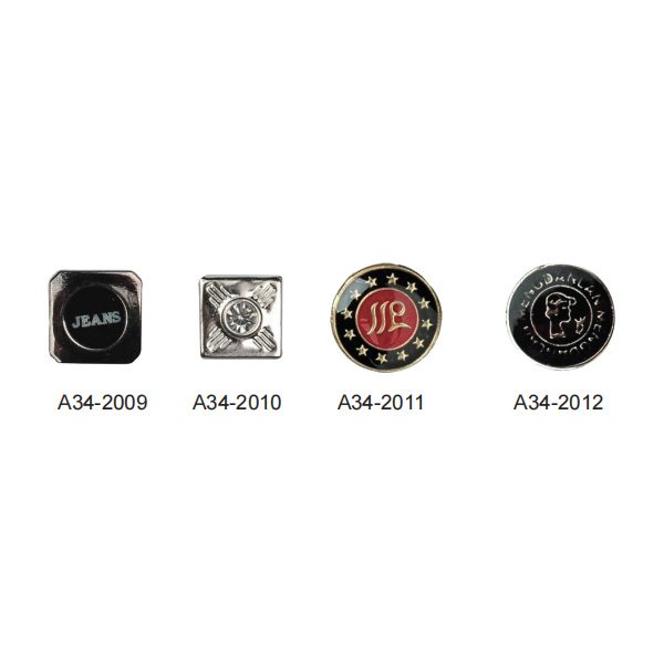 Button A34-2009 – Button supplied by Liberty Port from Ningbo, China