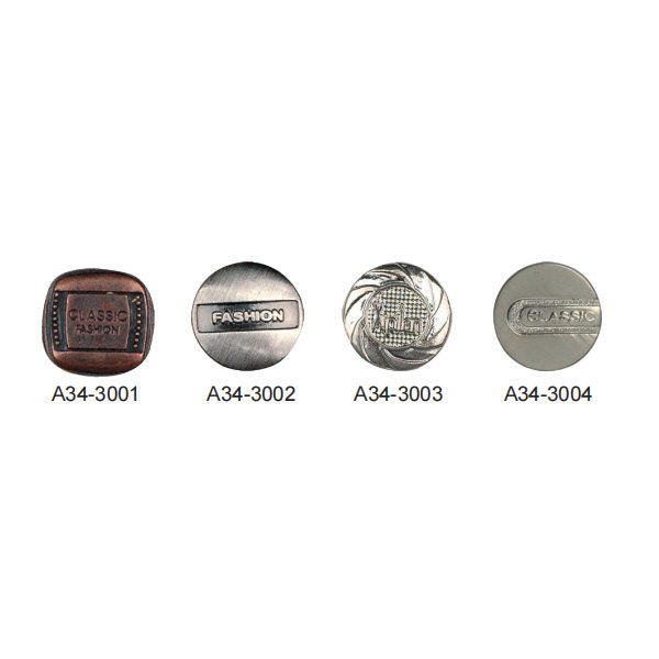 Button A34-3001 – Button supplied by Liberty Port from Ningbo, China