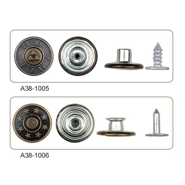 Button A38-1005 – Button supplied by Liberty Port from Ningbo, China