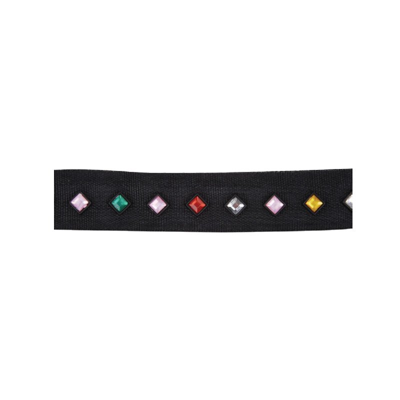 Woven Tape with Diamond A51-1113 – Beads, Flakes, Stones & Chains supplied by Liberty Port from Ningbo, China