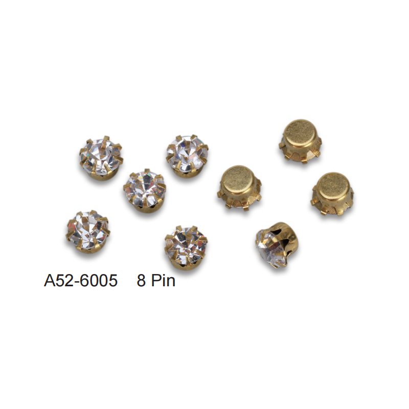 Single Diamond with Hot-fix Glue A52-6005 – Beads, Flakes, Stones & Chains supplied by Liberty Port from Ningbo, China