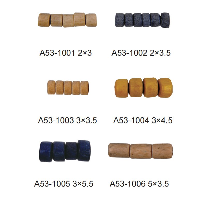 Wooden Beads A53-1001 – Beads, Flakes, Stones & Chains supplied by Liberty Port from Ningbo, China